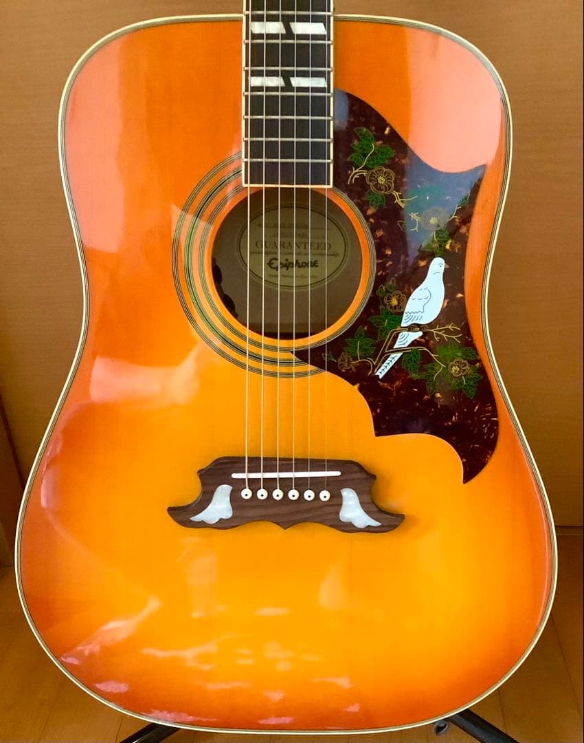 Epiphone Dove エレアコ　弦高調整済み美品