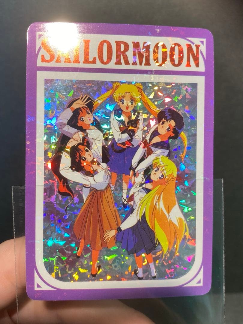 【流通皆無】美少女戦士セーラームーン　プラスチックカードダス　セーラーチーム