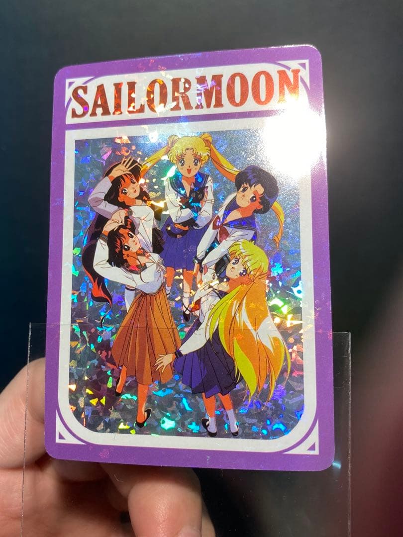【流通皆無】美少女戦士セーラームーン　プラスチックカードダス　セーラーチーム