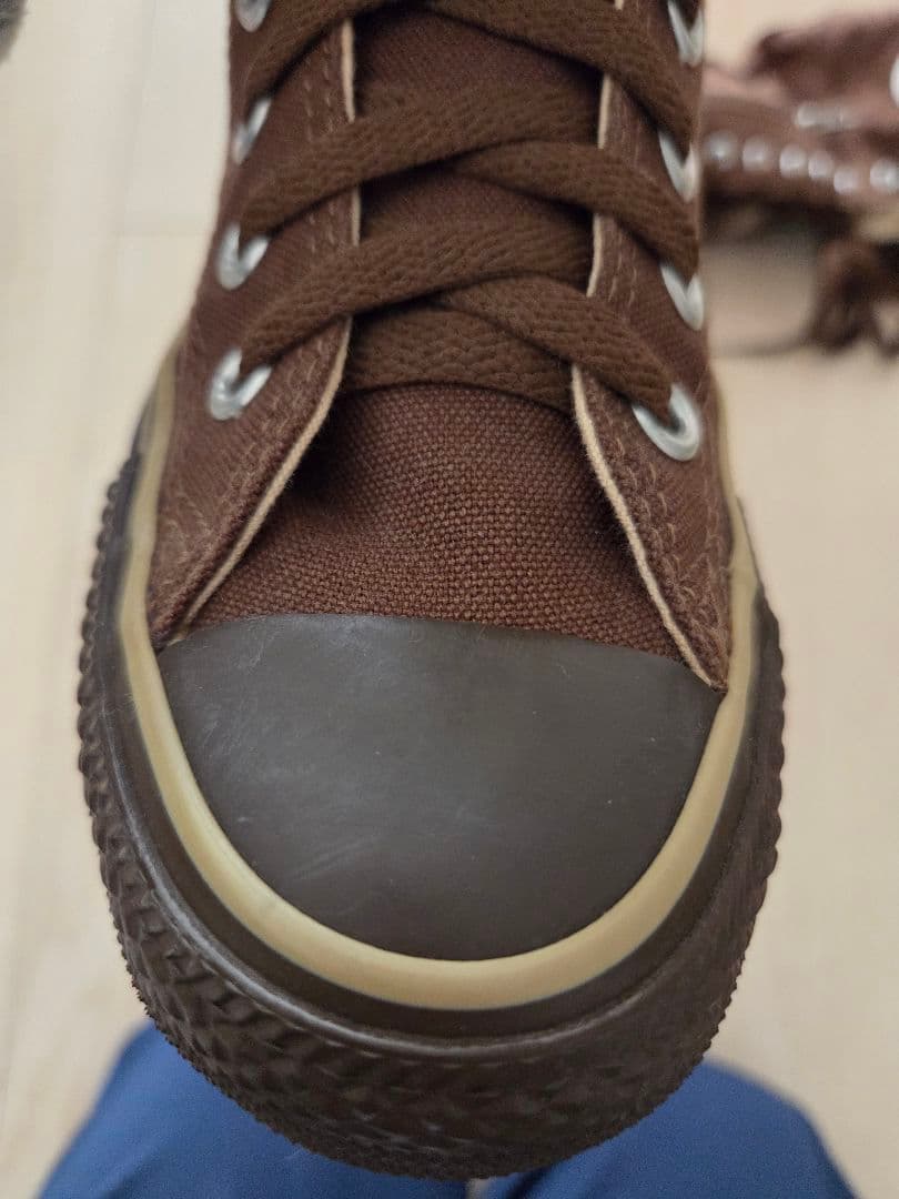 コンバース ブラウン ボア付きロングブーツ23㎝