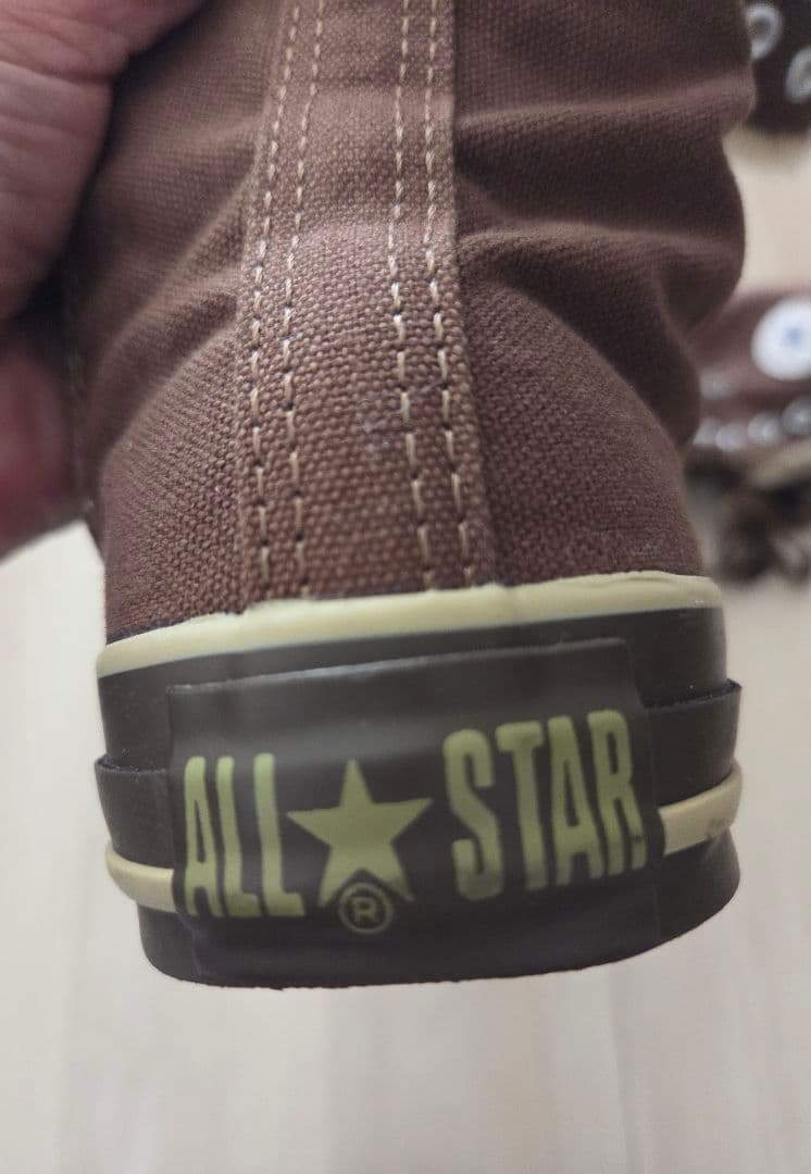 コンバース ブラウン ボア付きロングブーツ23㎝