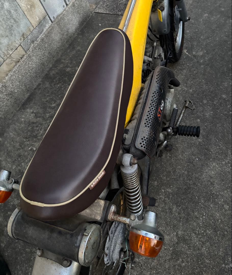 旧車ダックス50DAX50当時物社外シートAB26