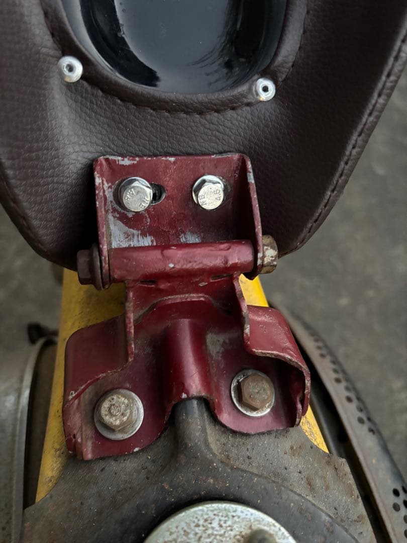 旧車ダックス50DAX50当時物社外シートAB26