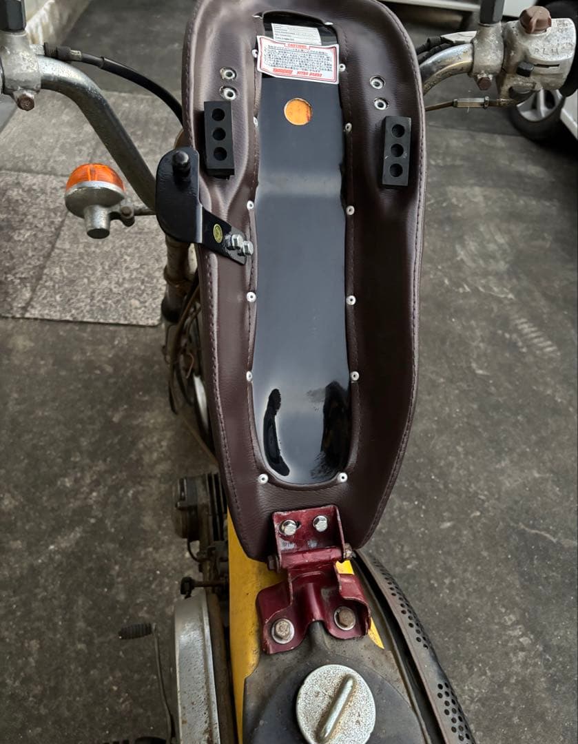 旧車ダックス50DAX50当時物社外シートAB26