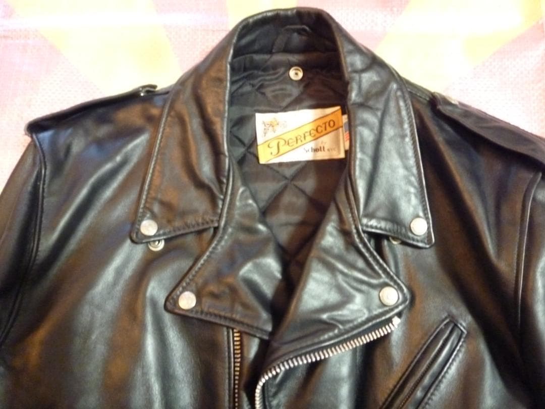 Schott Perfecto　618　 ダブルライダースジャケット サイズ46