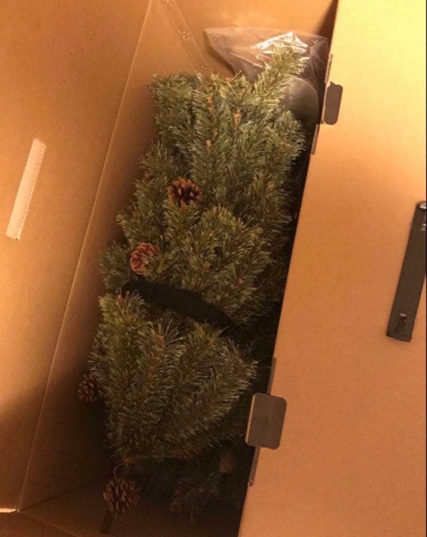 自宅保管！Alsace 150cm クリスマスツリー