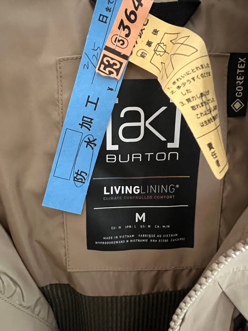 【ミストん】バートン　BURTON　ak　スノボウェア