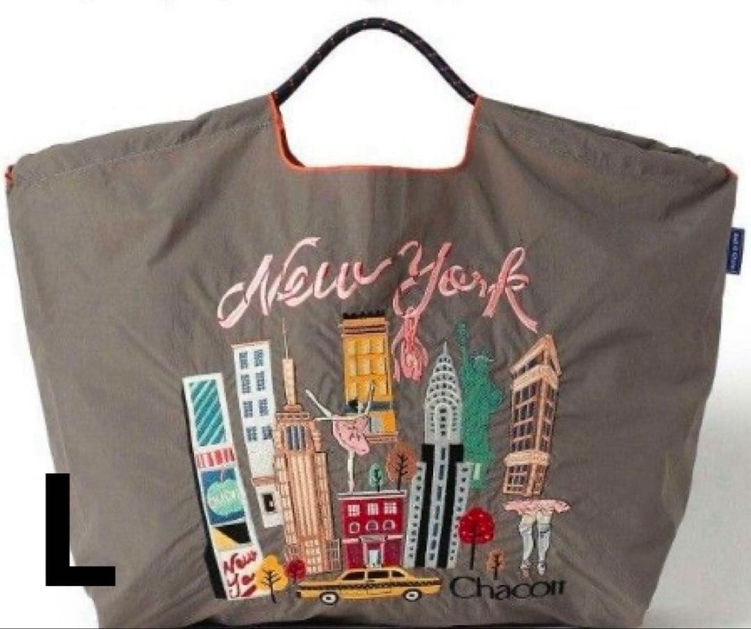 ボールアンドチェーン　チャコット　ニューヨーク　グレー　L