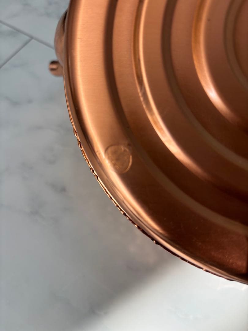 【新品未使用】MyoDo 明道 高級純銅製ケットル 斑鳩 2.1L