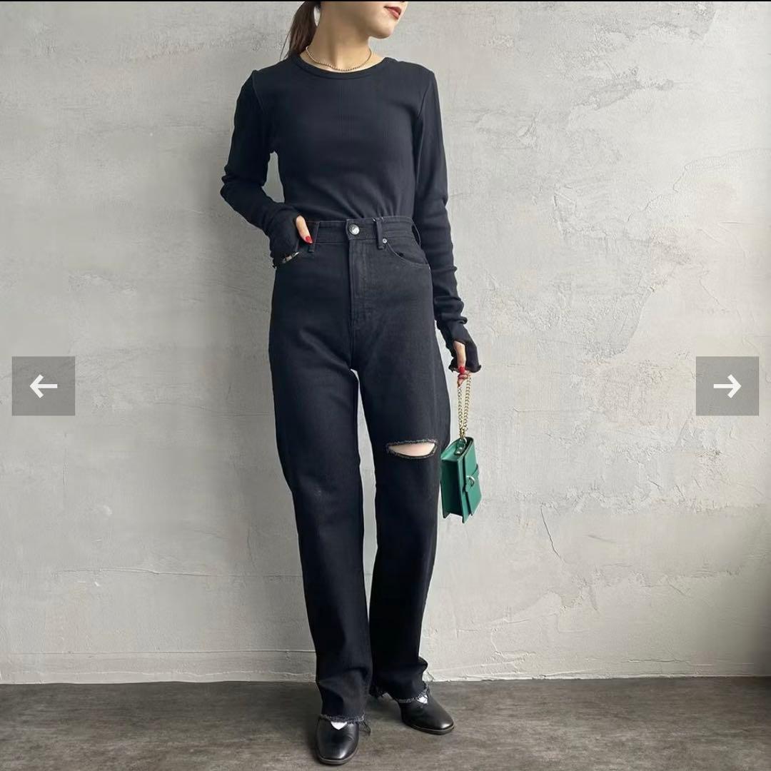 YANUK ボーイズストレート　LEA 23