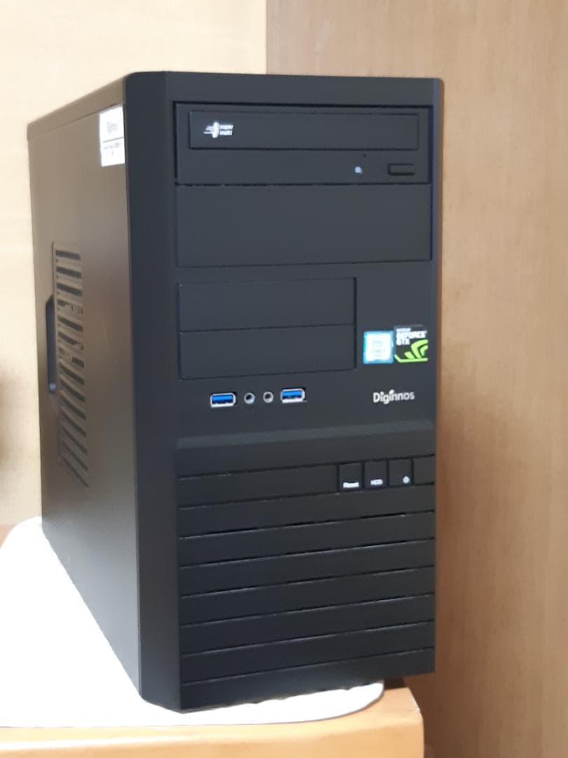 自作PC　RYZEN3 3100・8GB・128GB・K2000・WIN11