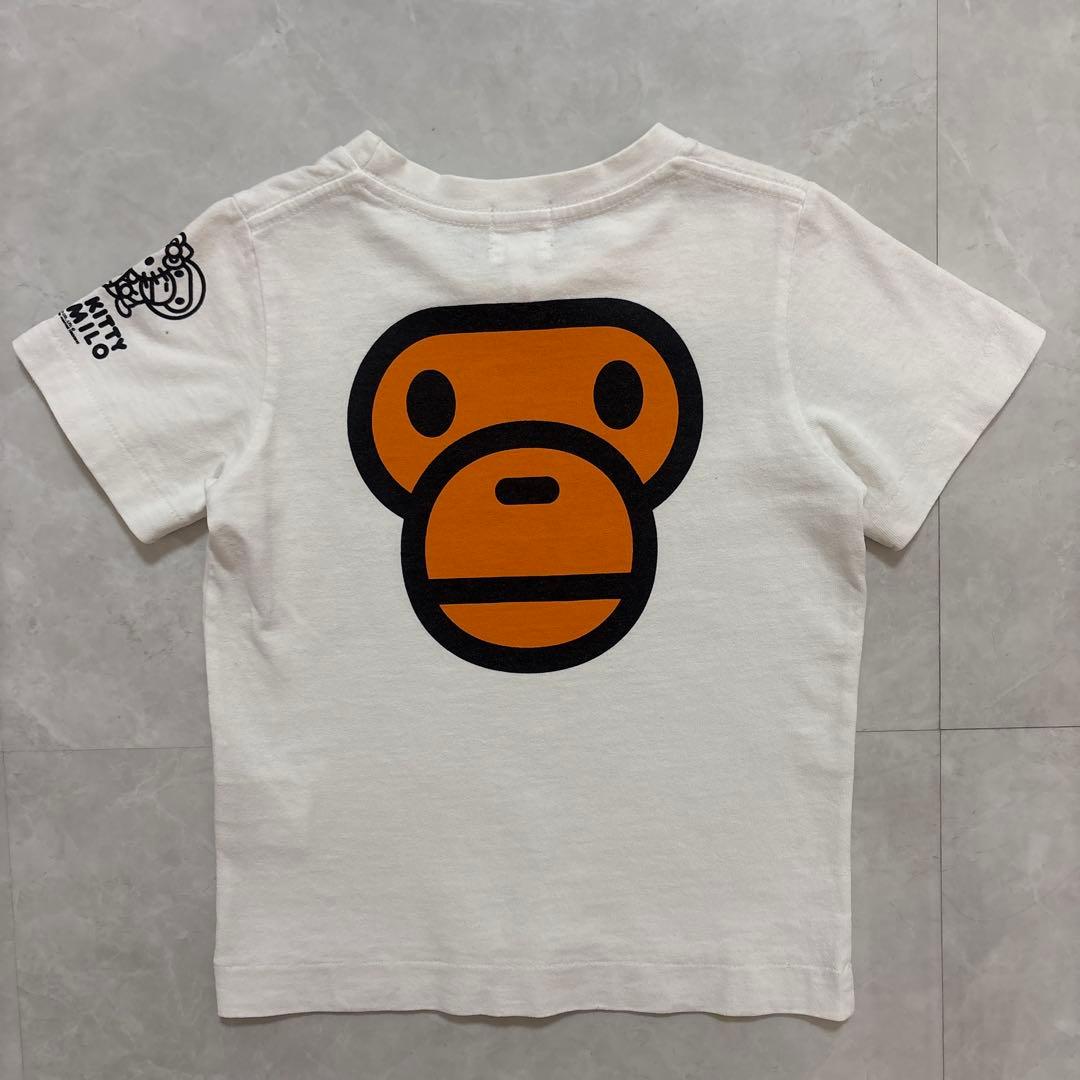 BAPE KIDS ハローキティ コラボ Tシャツ ①