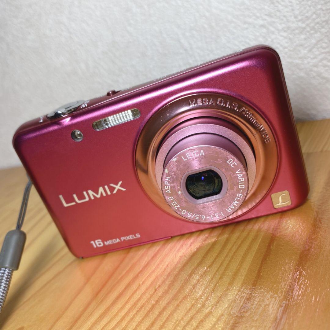 Panasonic LUMIX DMC-FH7 ピンク 16メガピクセル