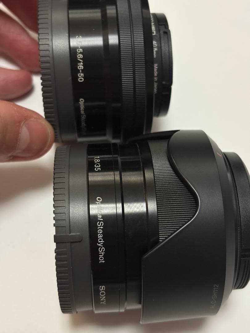 SONY ZV-E10 + レンズ E 35mm F1.8 ＋16-50mm