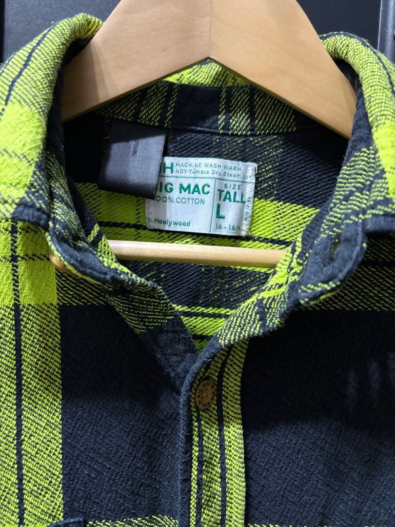 N.HOOLYWOOD　×　BIC MAC ネルシャツ　40