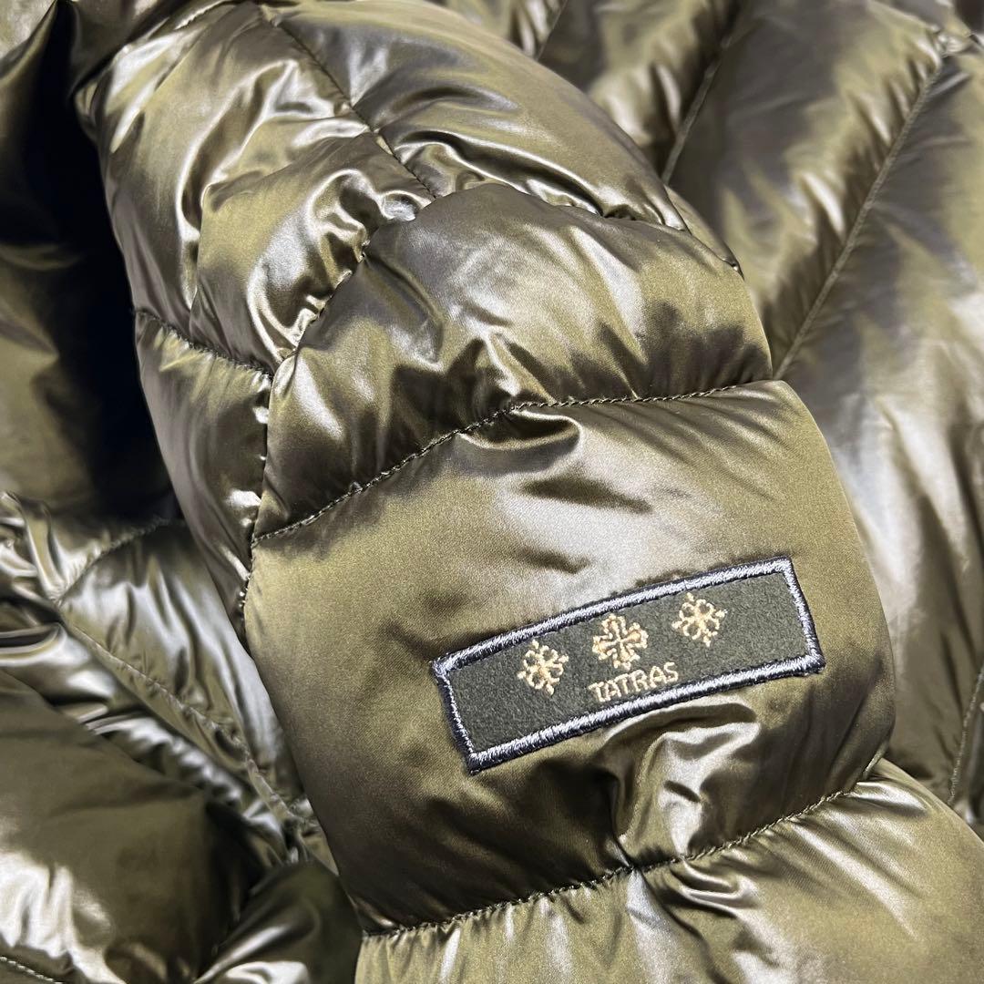 タトラス アマンダ ダウンコート ロング丈 オリーブ レディース サイズ3