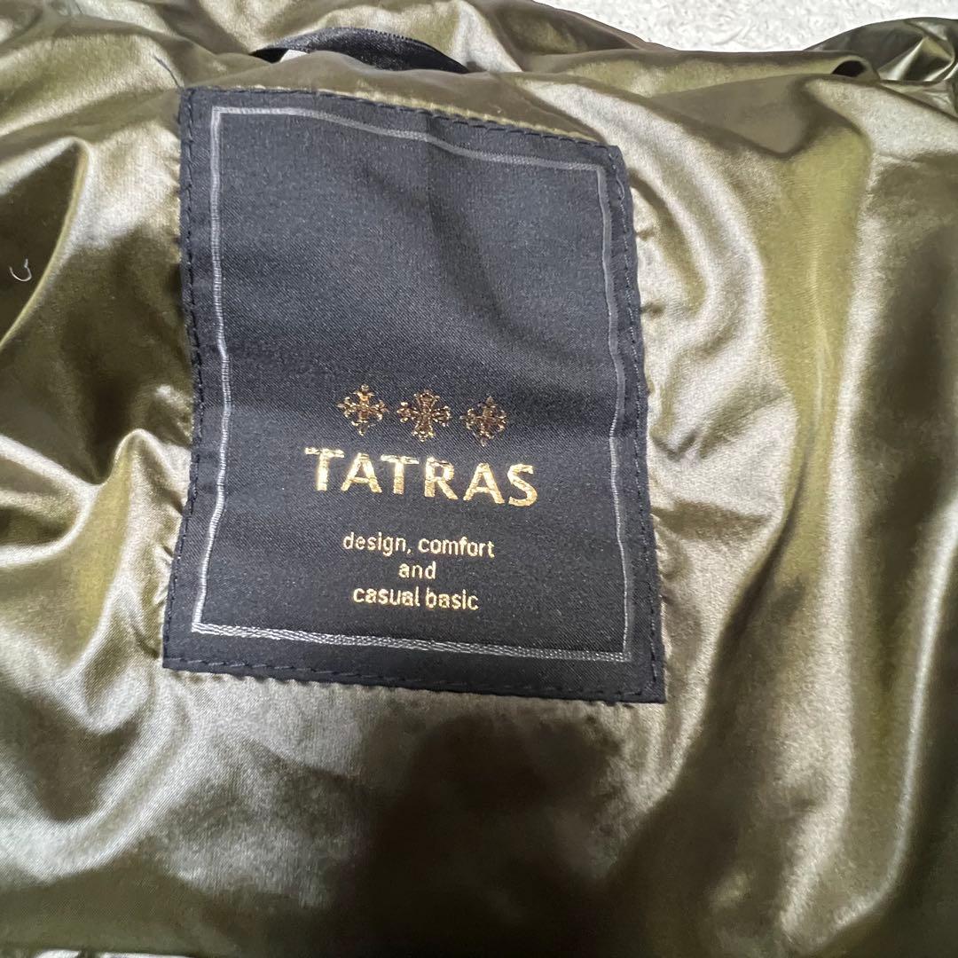 タトラス アマンダ ダウンコート ロング丈 オリーブ レディース サイズ3