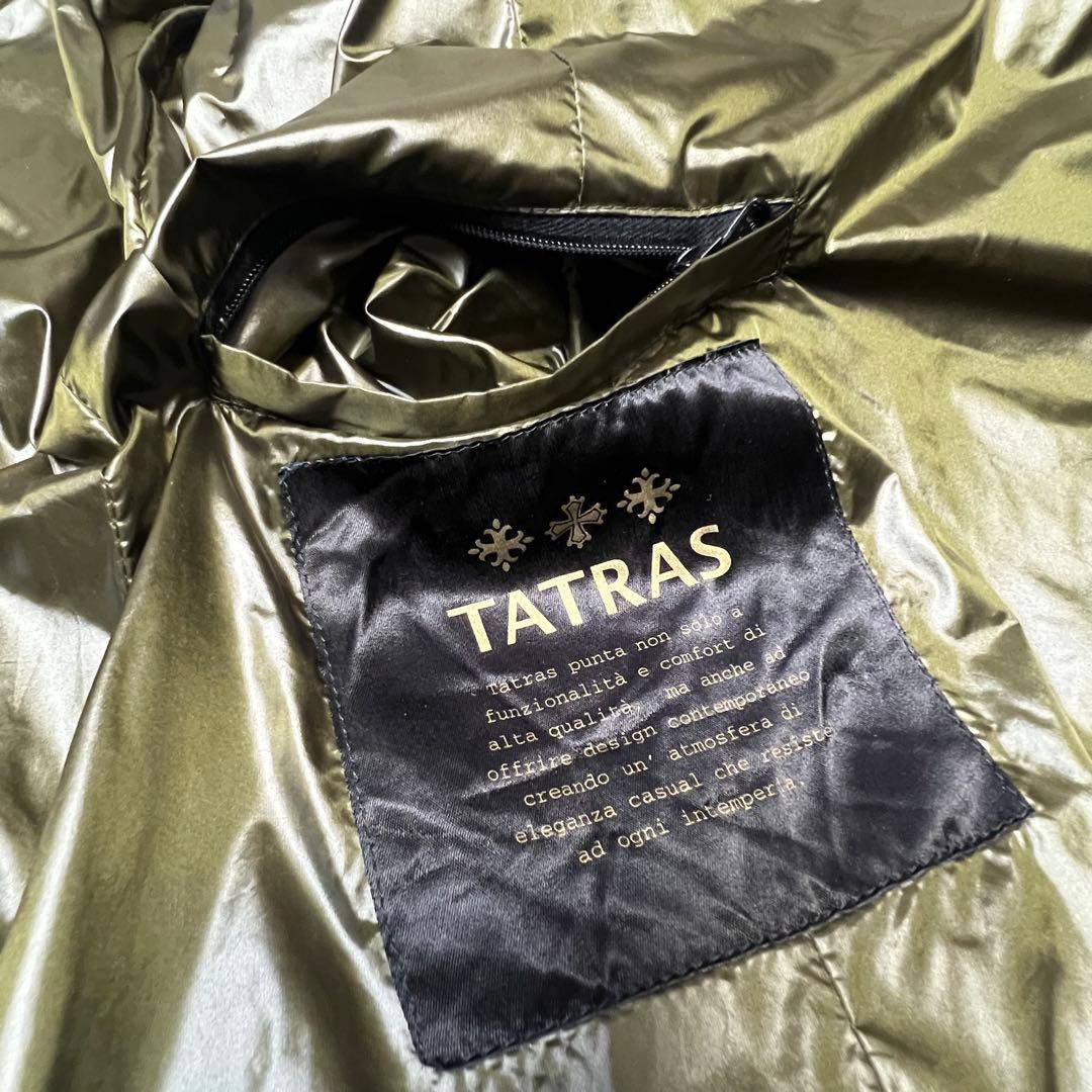 タトラス アマンダ ダウンコート ロング丈 オリーブ レディース サイズ3