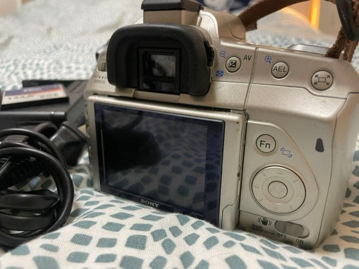 【美品】SONY 一眼レフ α250 グレーカラー