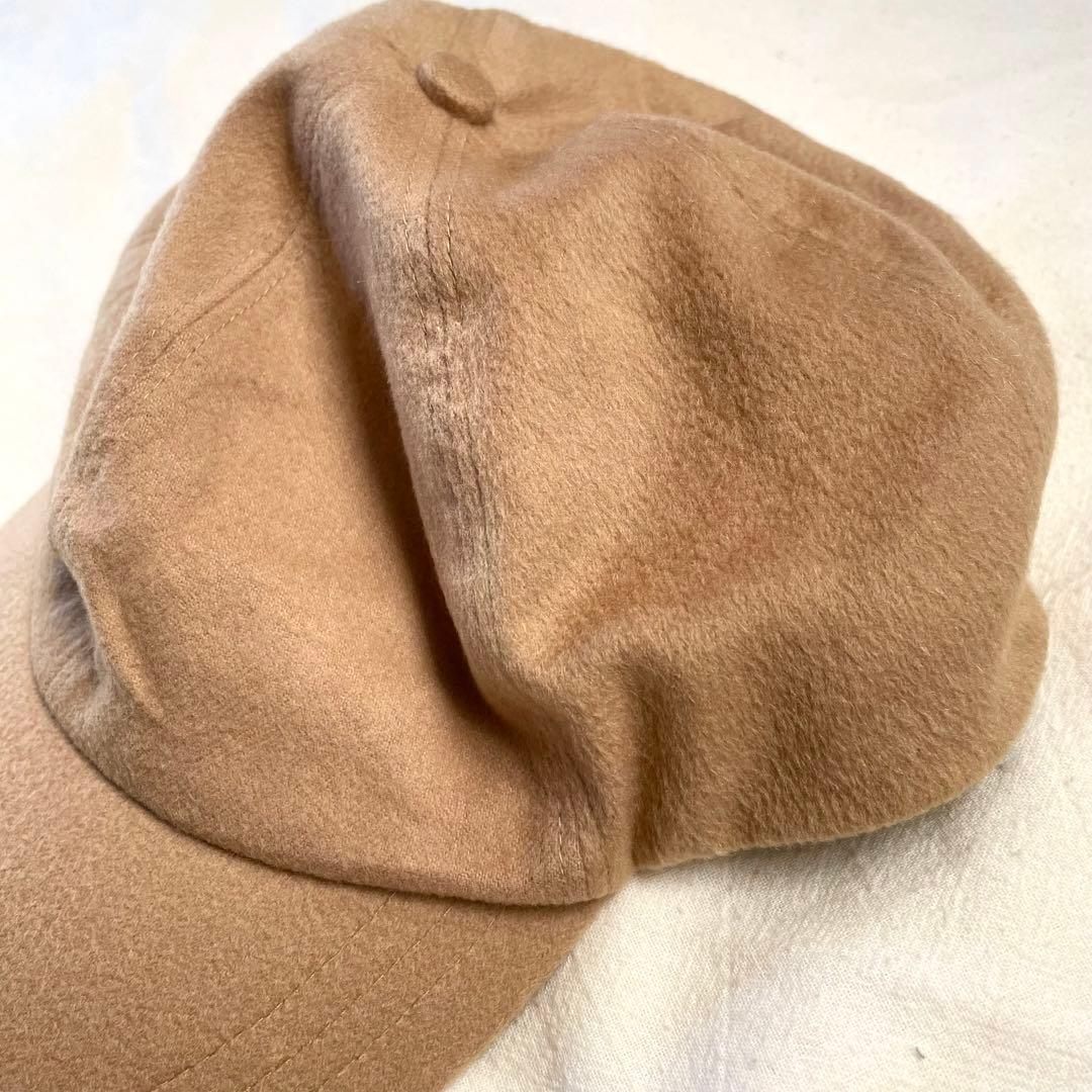 80s ビンテージ SAKS FIFTH AVENUE キャップ カシミヤ