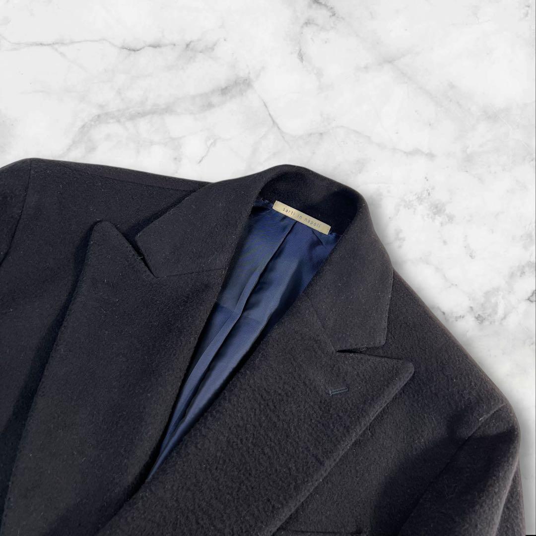定価約20万 美品 De Petrillo ダブルチェスターコート サイズ48