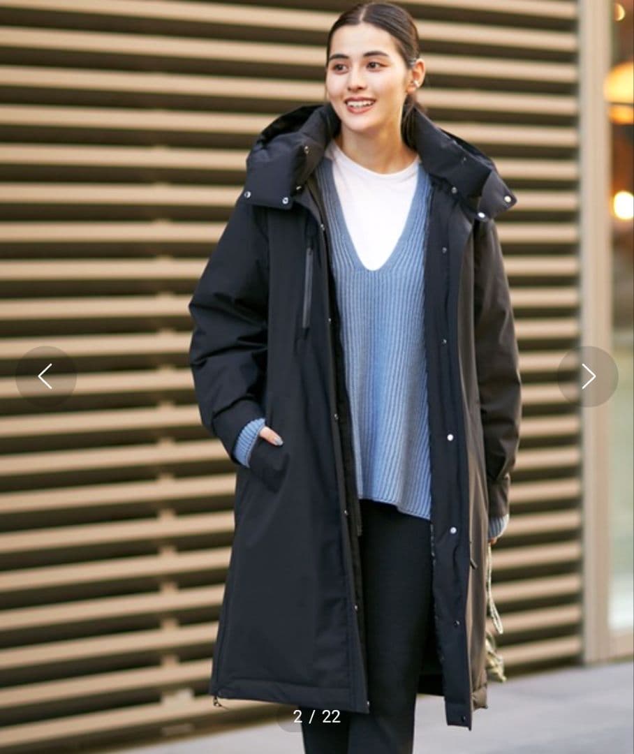 NANO universe✨️西川ダウン(R) ソロテックスロングダウン 38