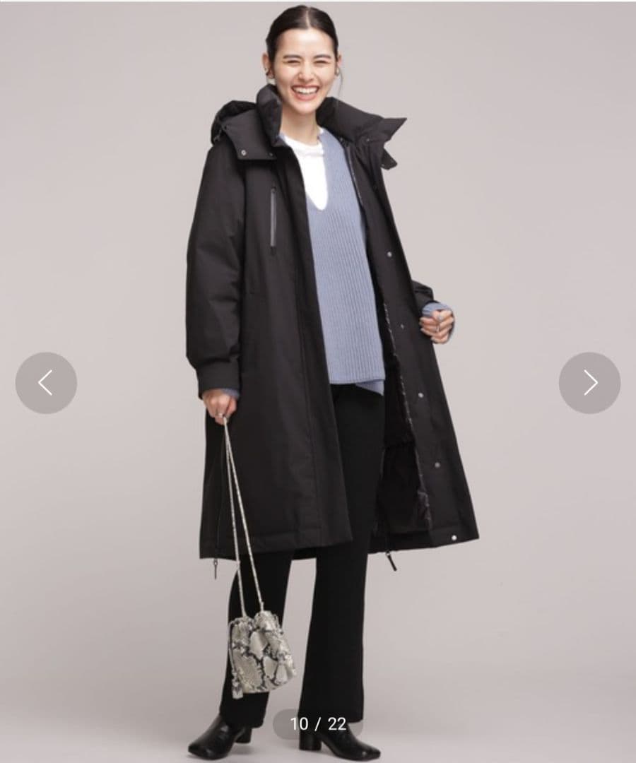 NANO universe✨️西川ダウン(R) ソロテックスロングダウン 38