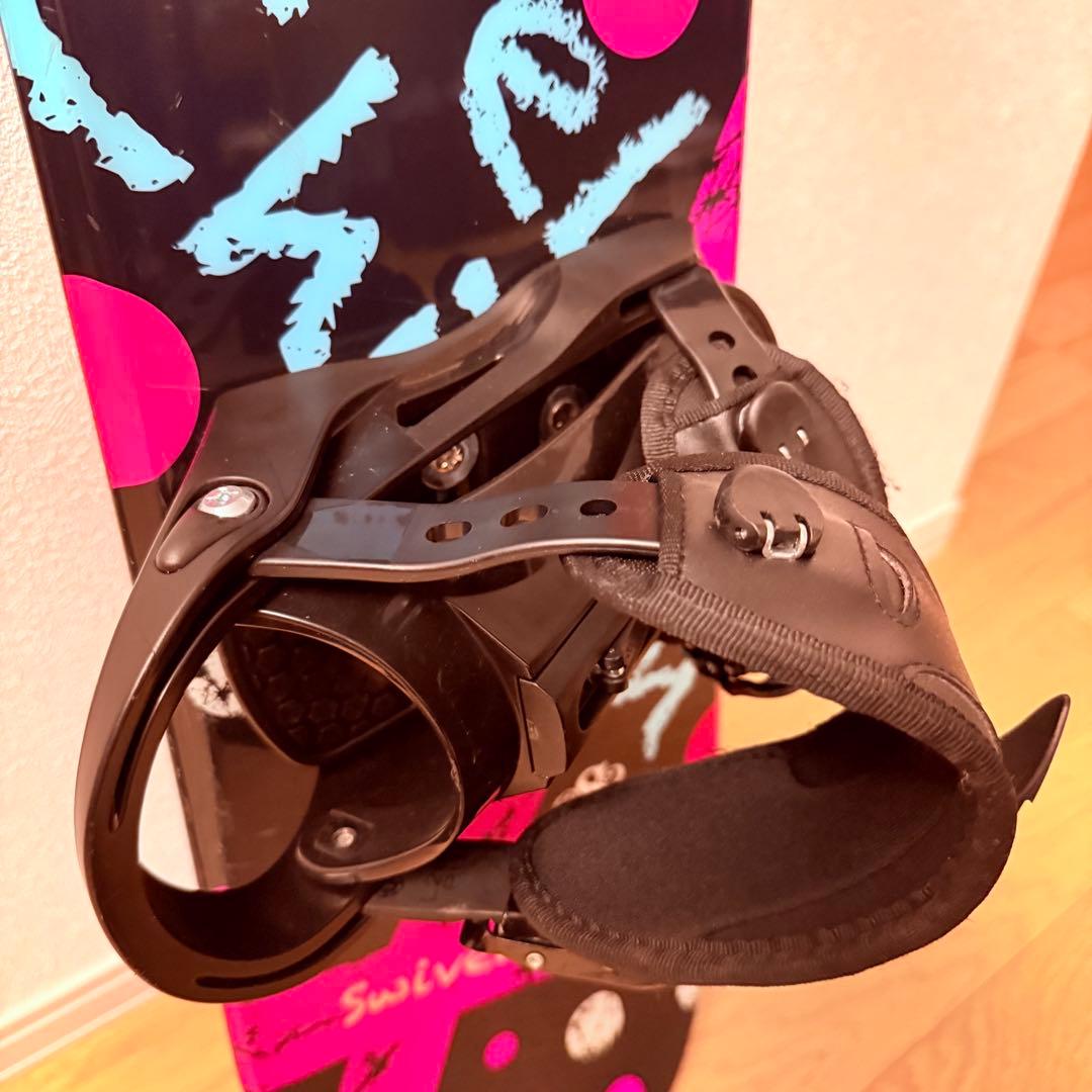 Swivel スノーボード　natureビンディング　キッズ　108-110cm