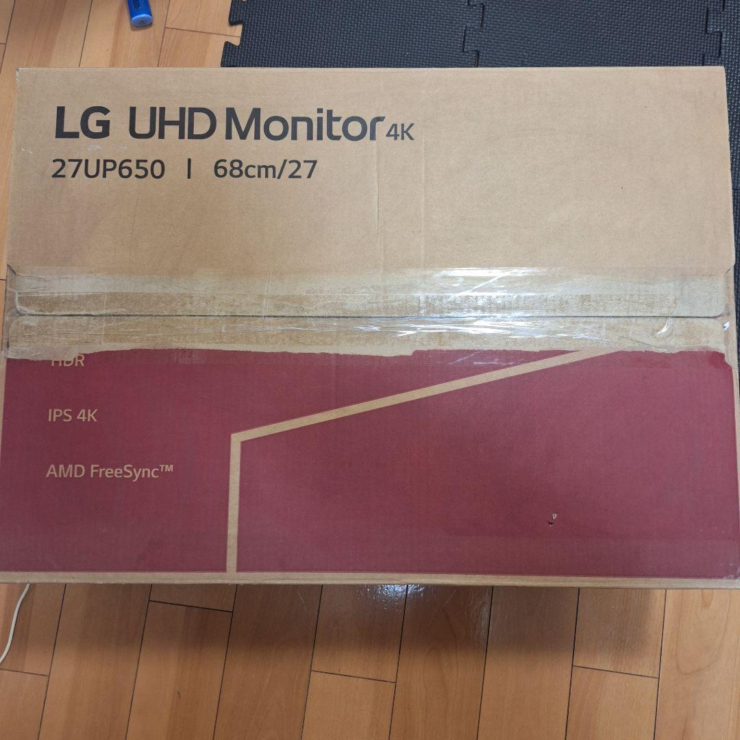美品 LG 27UP650 UHD Monitor 27型 4Kモニター