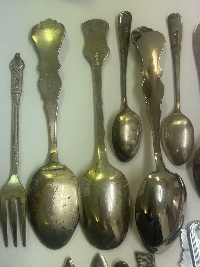ST-27 ヴィンテージ/アンティーク/スプーン/フォークお箸まとめ売り/82本