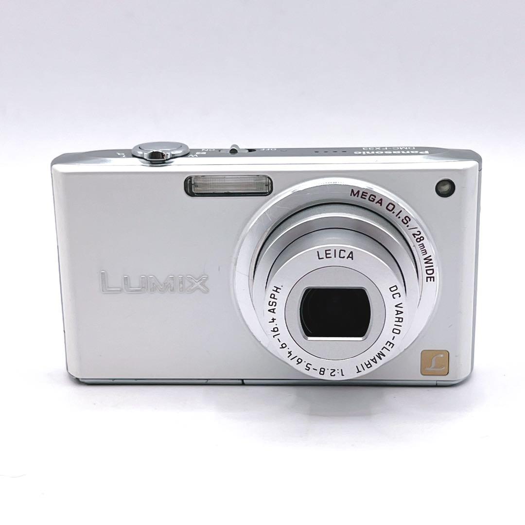 【良品】Panasonic LUMIX DMC-FX33　ホワイト