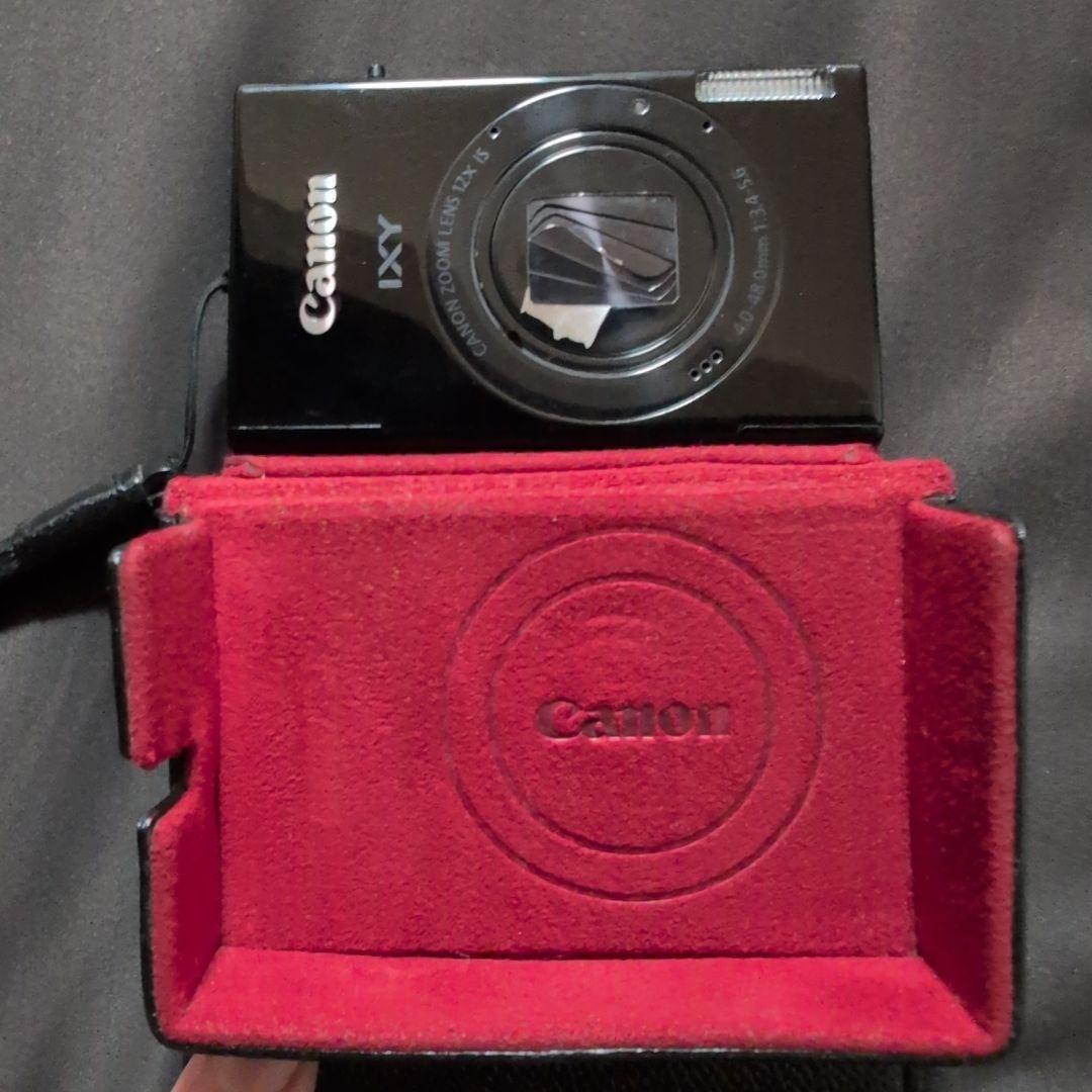 Canon IXY デジタルカメラ　かわいいて珍しい専用カメラケース付