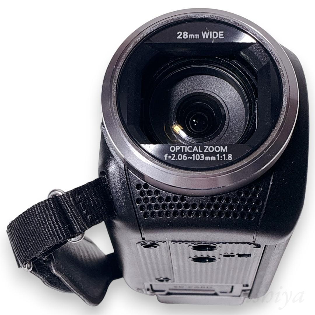 【美品・動作確認済】パナソニック HC-V480MS ブラック ビデオカメラ