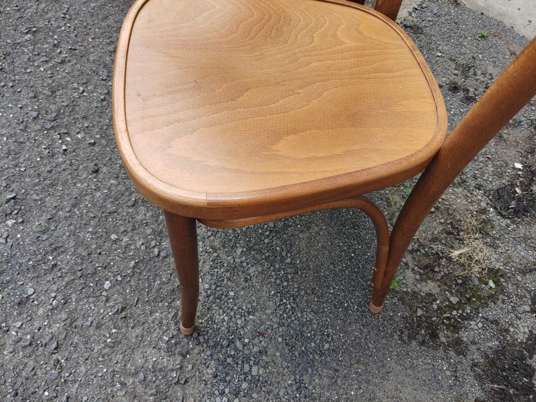 TON チェコ　椅子　曲木チェア　2脚セット