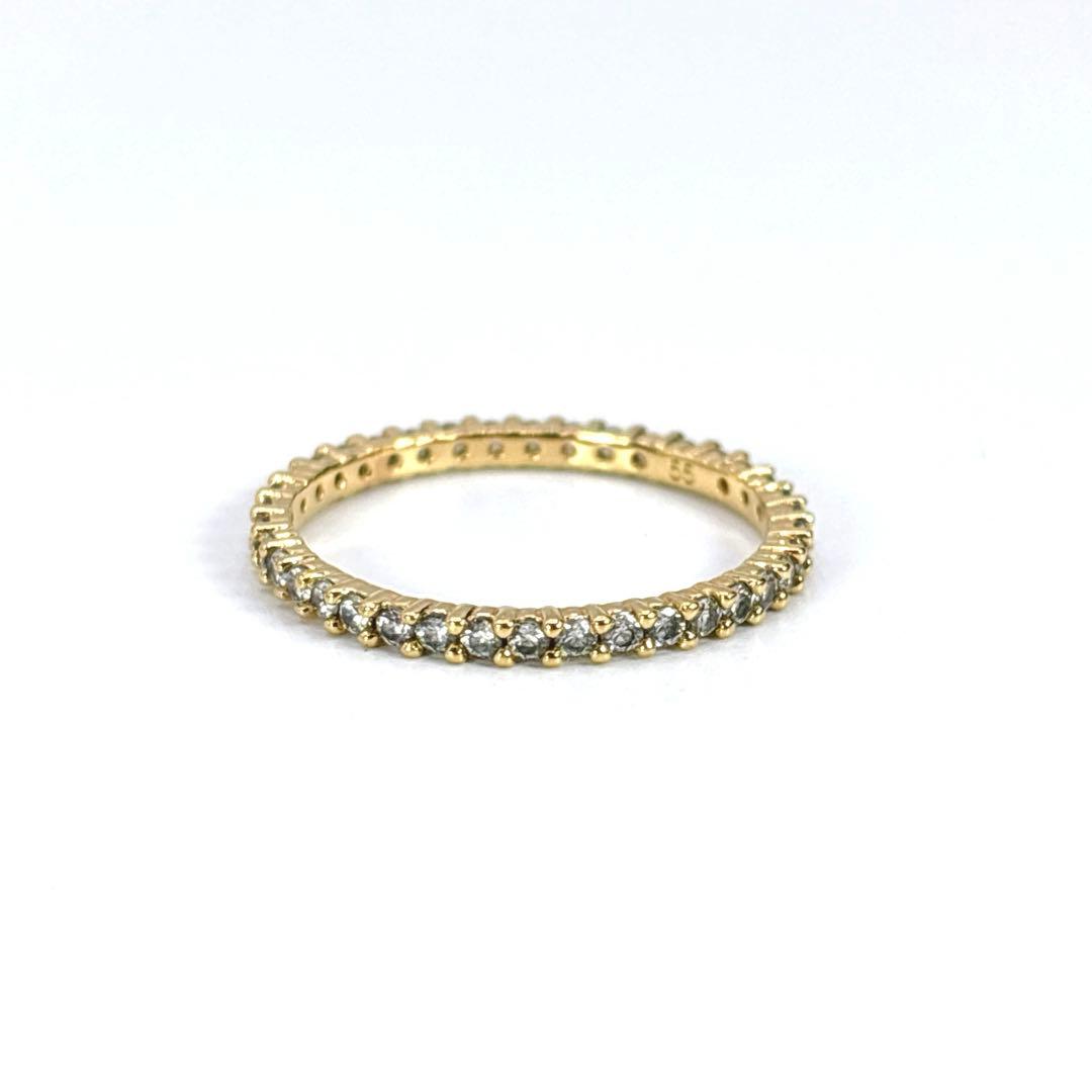 極美品　SWAROVSKI　スワロフスキー　リング　指輪　13号　ゴールド