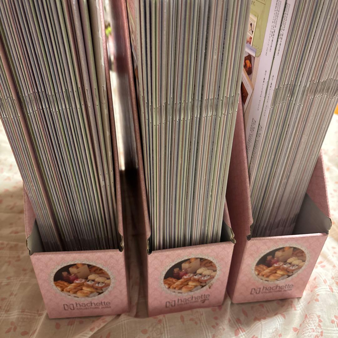 アシェット樹脂粘土でつくるミニチュアフード　テキスト創刊号〜125号　小物付き