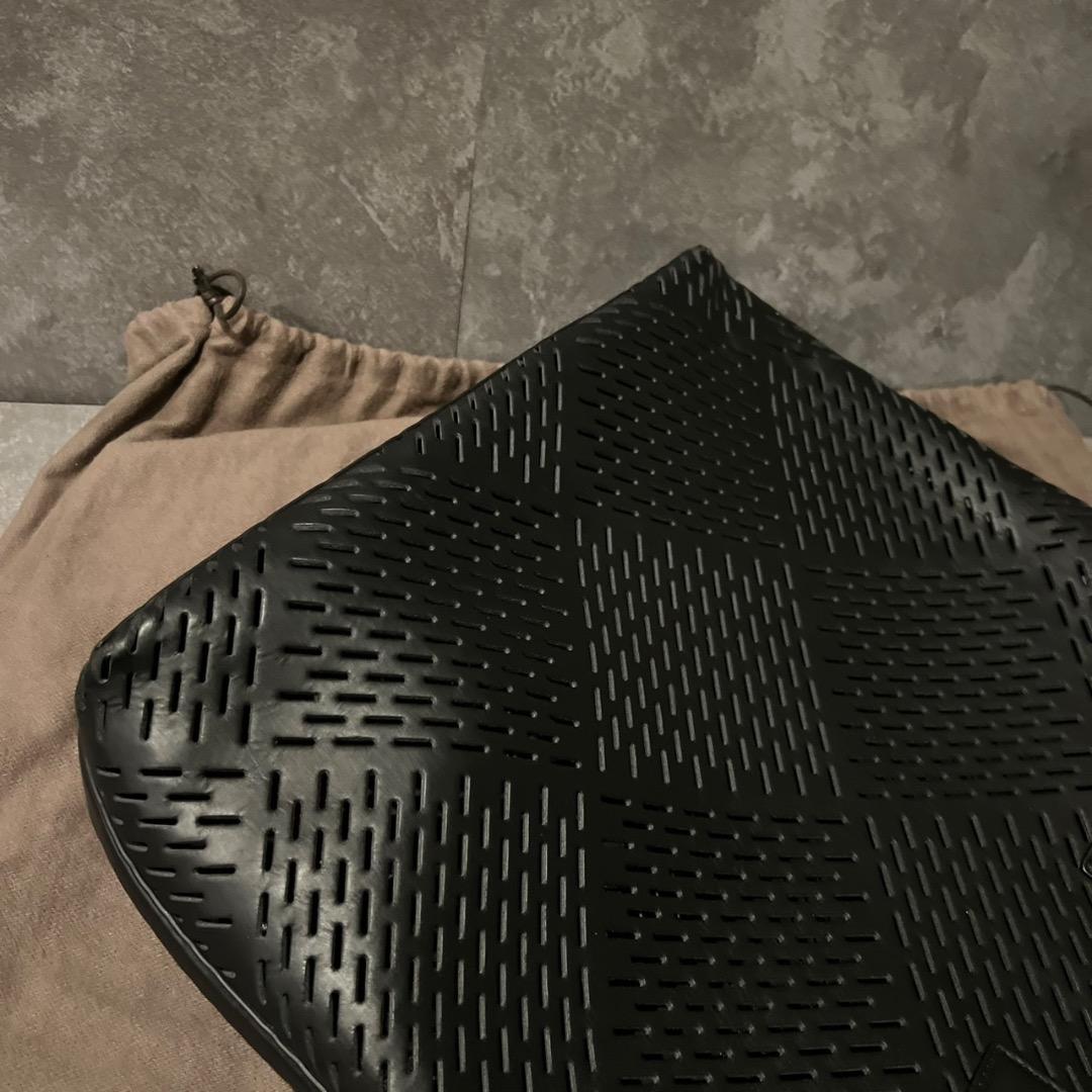 ⭐️ボッテガヴェネタ⭐️ パンチングレザー 2WAY ブラック A4可