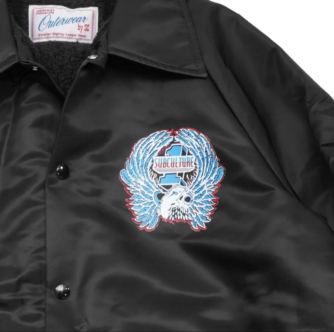 【SC Subculture】COACHES JACKET BLACK サイズ２