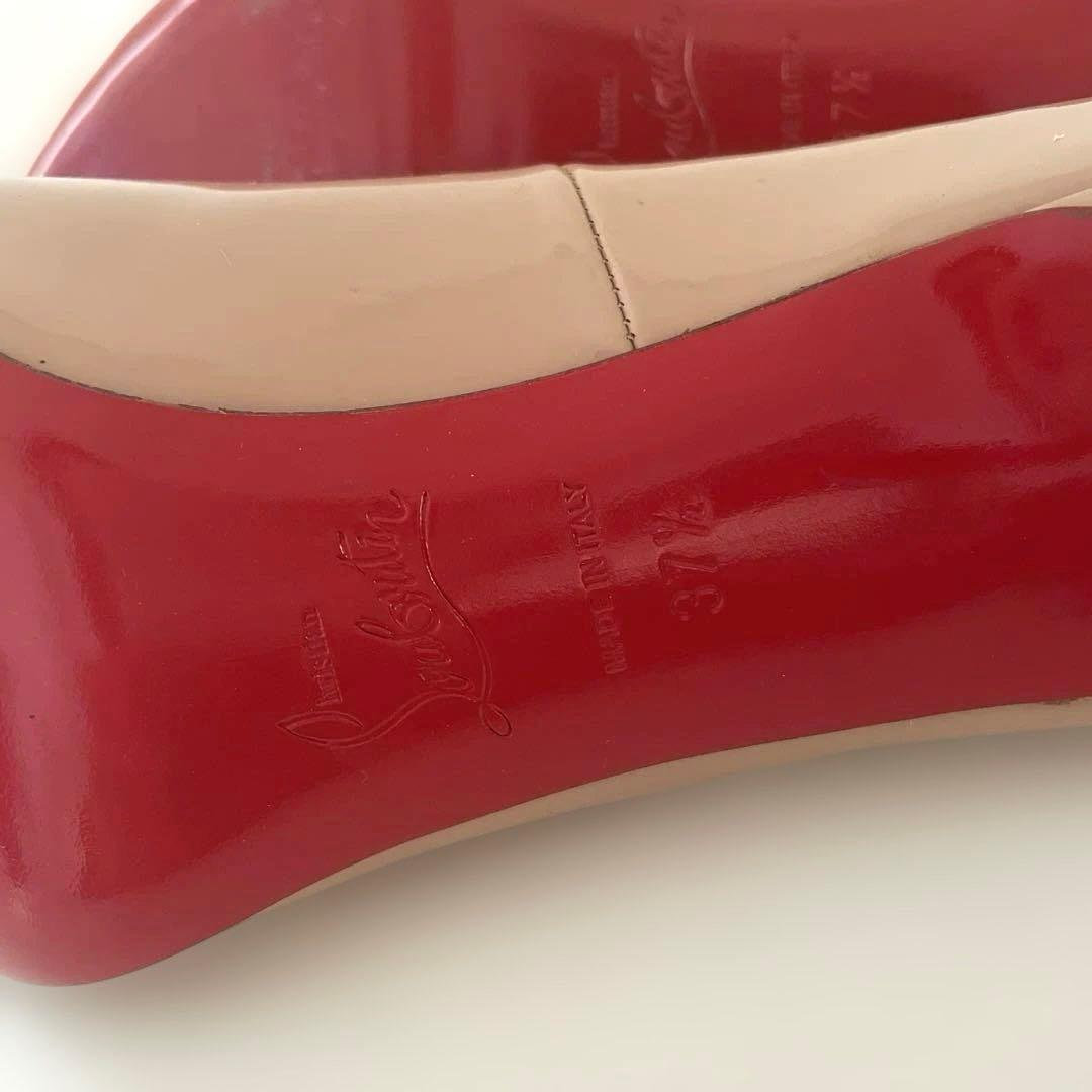 クリスチャン ルブタン パンプス レッドソール 37.5 ラウンドトゥ