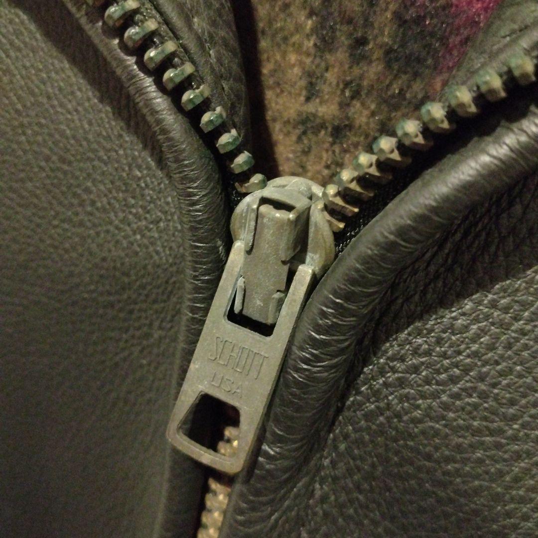 USA製　Schott 　廃盤　シングルライダースジャケット　レザージャケット