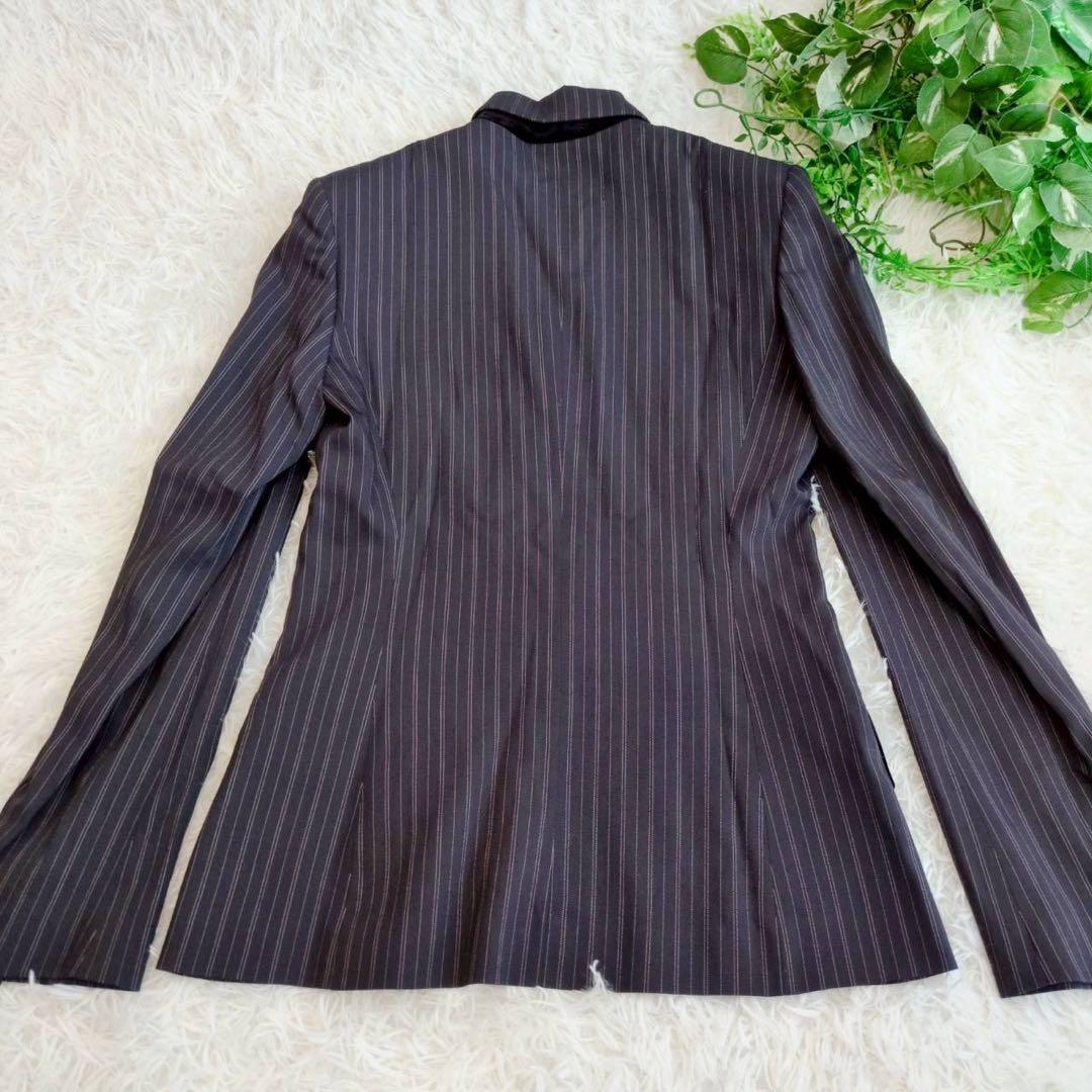 D&G スーツ セットアップ ストライプ ペイズリー ベロア パンツ ジャケット