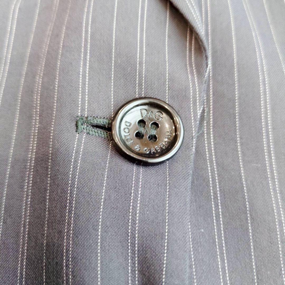 D&G スーツ セットアップ ストライプ ペイズリー ベロア パンツ ジャケット