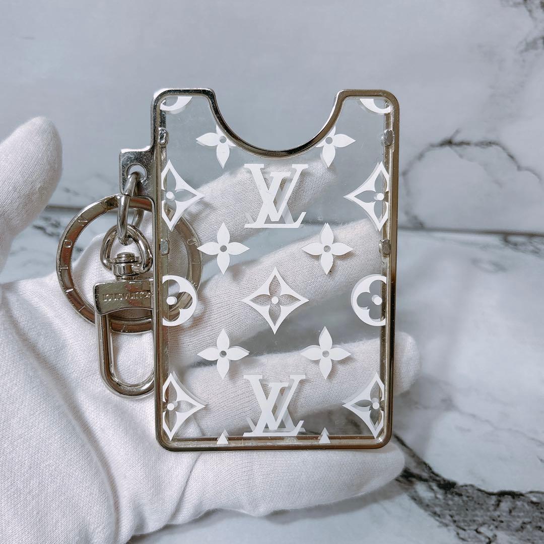 ルイヴィトン ポルトクレ プリズム ID キーホルダー カードホルダー