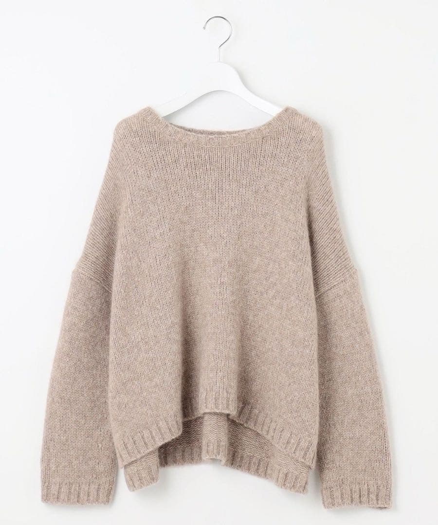 23区　滝沢眞規子さん着用！　ベビーアルパカ クロップド ニット　セーター　38