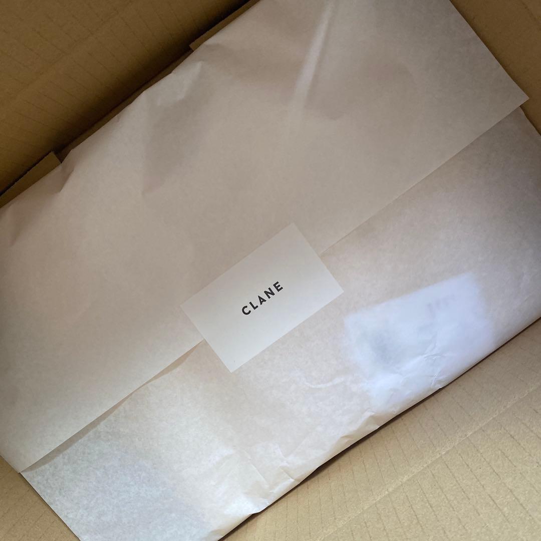 トップス clane HEATHER COTTON KNIT TUBETOP