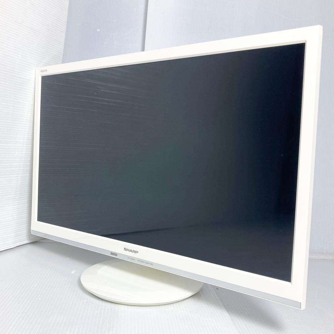 美品 シャープ 24型液晶テレビ AQUOS 2T-C24AD 2018年製