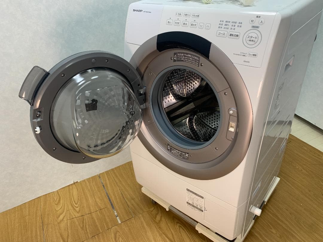 K★★073 シャープ ドラム式洗濯機 ES-S7K-CL 2025年 設置無料