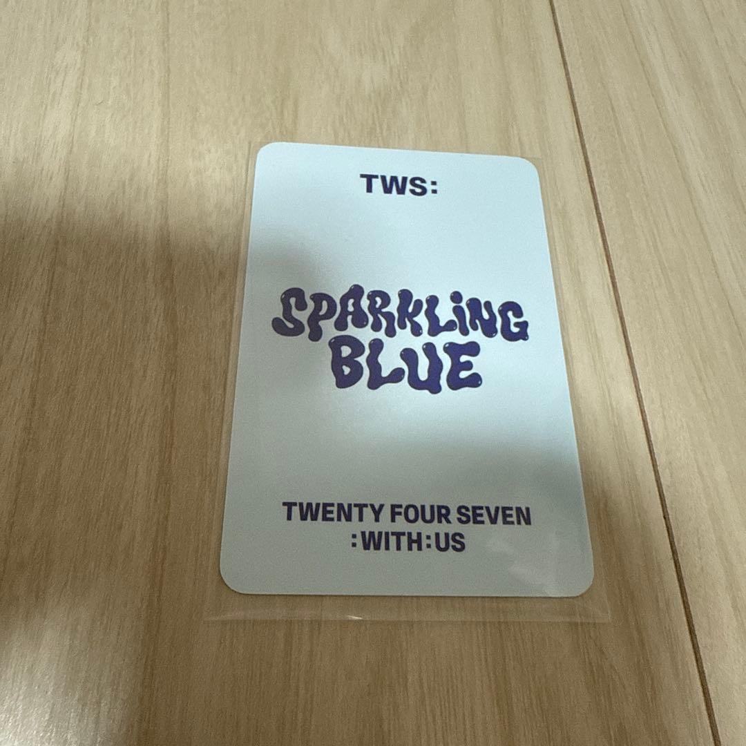 TWS ヨンジェ　トレカ sparkling blue