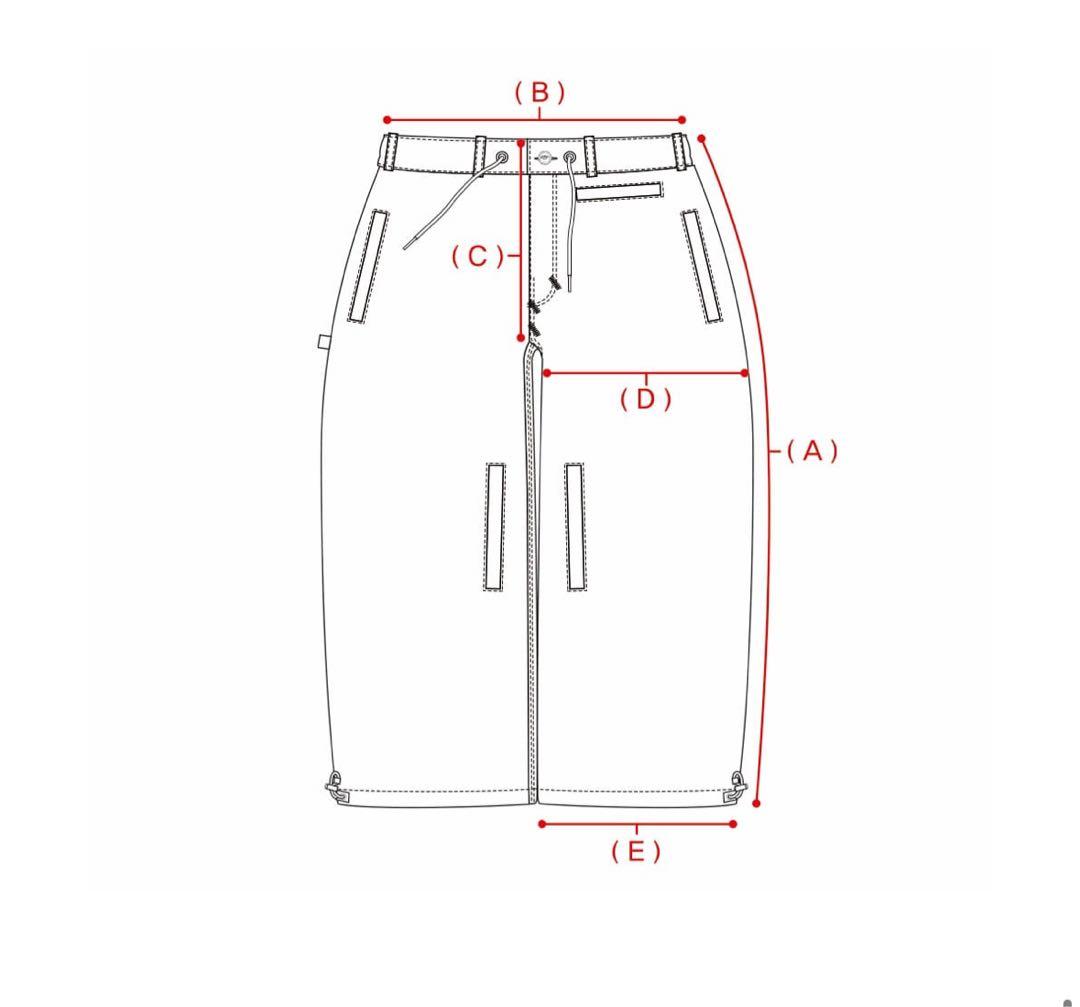 スノーボード PANTS BLACK LEATHER