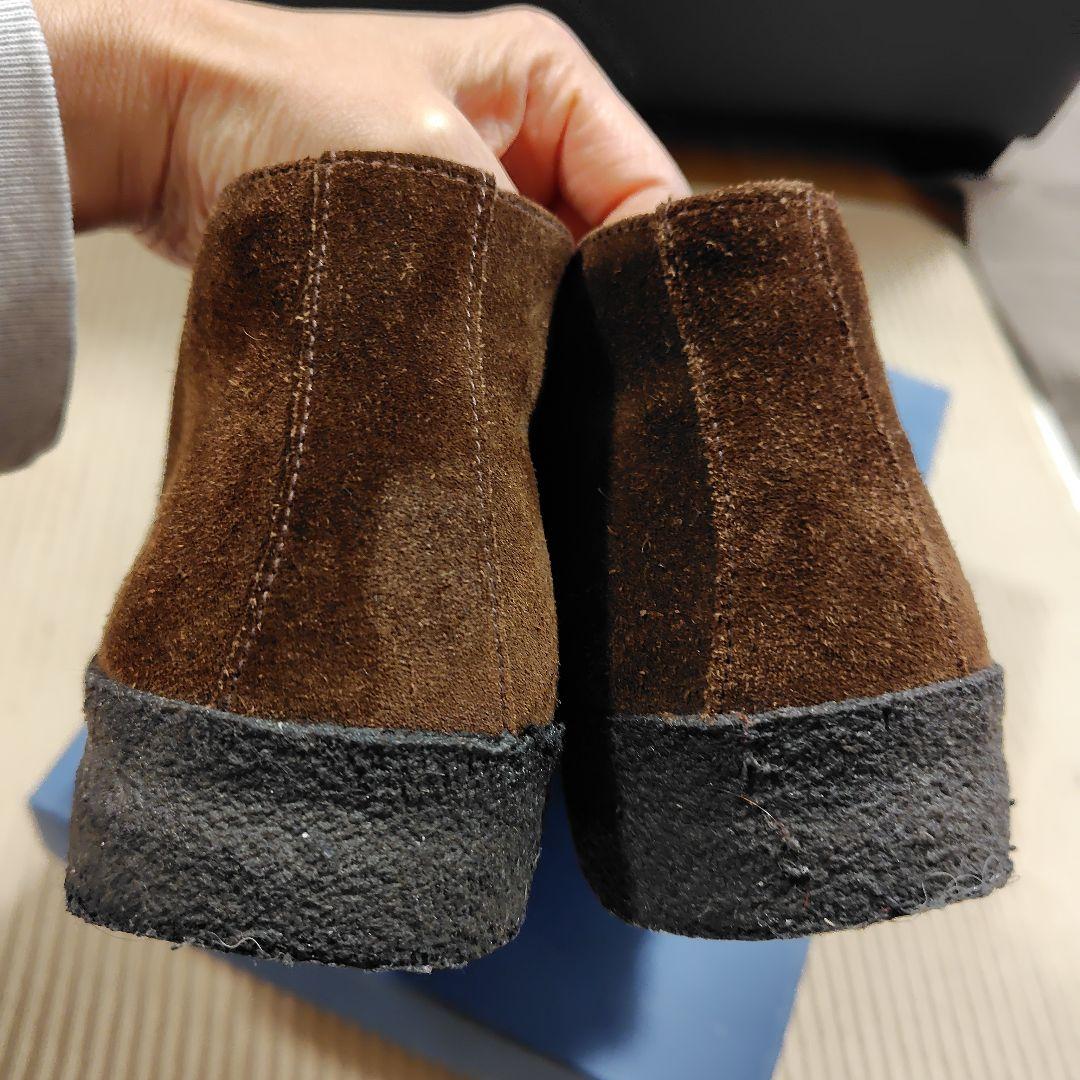 Sanders　BEAMSBOY別注 ブラウン スエードブーツ 5H